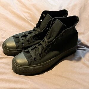 Wide fit custom Converse